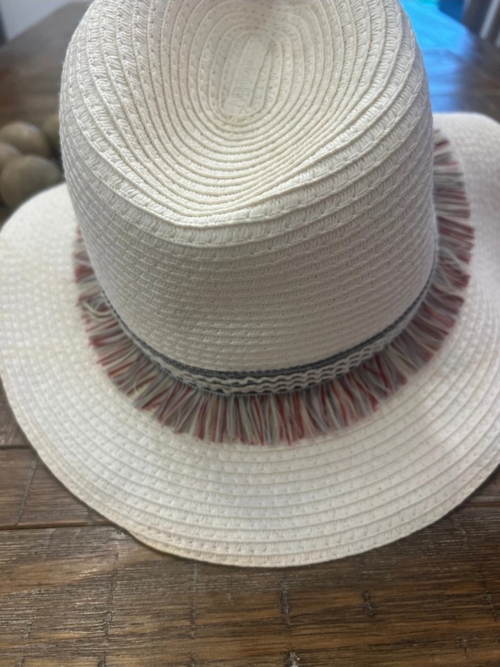 Chico's Woven Sun Hat in White